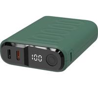 RealPower REALPOWER PB-10000 C Powerbank (batterie supplémentaire) 10.000 mAh Power Delivery vert foncé