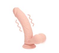 RealRock Dual Density Gode Courbé Vibrant 18 cm