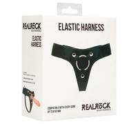 RealRock Elastic - harnais pour gode ceinture - noir