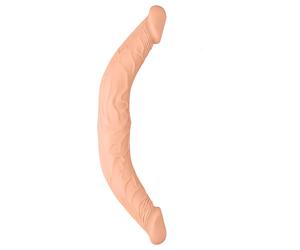 RealRock - gode double pénétration 36cm - réaliste couleur chair