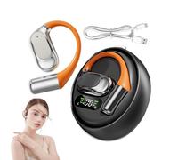 Reals Times Earbuds - Casque sans fil intelligent, équipement audio multilingue | Prise en charge des écouteurs de traduction de 144 langues, outils de communication adaptés aux voyages pour le