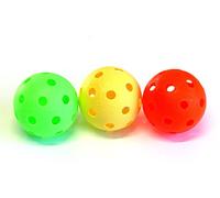 Realstick Kit de 3 balles de Floorball & Unihockey Couleur Mix | Balle de compétition + Balle d'entraînement certificat FIF pour une qualité contrôlée