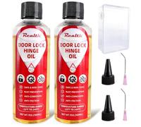Realth Lubrifiant de Verrouillage | Huile de Lubrifiant de Porte 200ml | Isolation Contre I'humidité | Pour Serrures Chaînes Troux-Clés Outils | Contre l'usure et Le Squeaking