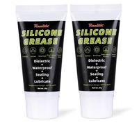 Realth Lubrifiants Polyvalents Lubrifiants 2 Packs 40g Transparents | Protection d'Isolation, Étanche, Joints Toriques, pour La Piste De Porte Coulissante Du Robinet De Plomberie
