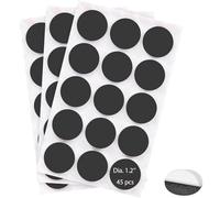 Realth Ronds Aimants Magnétiques Auto Adhésifs 45 pièces 30mm Peler et Coller pour Cuisine Réfrigérateur Artisanat DIY (MSQ3045)