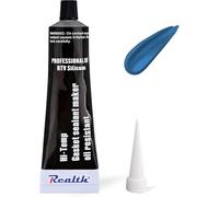 Realth Silicone Gasket Joint Maker 1 Pièce Haute température RTV 3,53 onces Bleu Ultra résistant à l'huile Joint de Bride Haute résistance pour la réparation de Motos Automobiles (SG310)