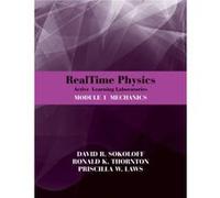 RealTime Physics Active Learning Laboratories Module 1 by Priscilla W. Dickinson College Laws Paperback Book Priscilla W. Dickinson College Laws (Auteur)