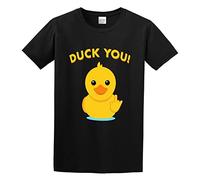 realx Man's T-Shirt Duck You S-3XL Black Black L