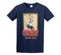 realx Man's T-Shirt Fairy Tail S-3XL Navy Navy M