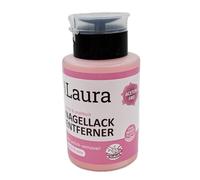 ream Nettoyant Laura pour vernis à ongles avec tête de pompe - Sans acétone pour une élimination douce et fiable des vernis à ongles - Particulièrement adapté aux ongles fragiles - 200 ml - Bouteille