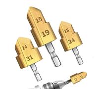 REamer Perceuse, Baie de Conduit, Réameur de Tuyau de Conduit PVC Raccordement Saver - Outil de Reamer de Conduit Heavy - Def pour Coupure De Tuyau En PVC Efficace Et Haute Vitesse Tuyau De Perçage
