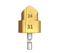 REamer Perceuse, Baie de Conduit, Réameur de Tuyau de Conduit PVC Raccordement Saver - Outil de Reamer de Conduit Heavy - Def pour Coupure De Tuyau En PVC Et Haute Vitesse Tuyau De Perçage