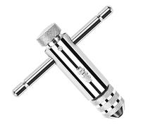 Reamers Clé à tarauder à cliquet avec porte-alésoirs, taraud et foret d'alésoir M3-M12, poignée en T réglable(M5-M12 standard)