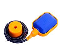 reamhome Interrupteur à flotteur 12 V pour pompe de puisard, interrupteur à flotteur attaché pour réservoir d'eau avec cordon d'alimentation de 3 m, parfait pour les eaux usées, les piscines et les