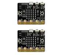 reamhome Lot de 2 cartes mères RP2040 Bit compatibles avec la carte mère BBC Microbit Shape Python