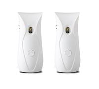 reamhome Lot de 2 distributeurs de désodorisants automatiques pour salle de bain à fixer au mur, distributeur automatique de parfum pour la maison