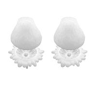 reamhome Lot de 2 moules en résine avec couvercles en forme de pot à fraises - Joli pot de rangement en silicone - Pour boîte à bijoux - Moule en résine époxy
