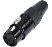 Rean AV RC5F-B XLR femelle, droit Nombre de pôles: 5 1 pc(s)
