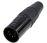 Rean AV RC5M-B XLR mâle, droit Nombre de pôles: 5 1 pc(s)