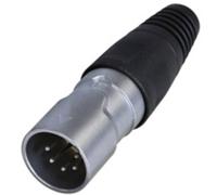 Rean AV RCX5M-Z-000-1 XLR mâle, droit Nombre de pôles: 5 1 pc(s)
