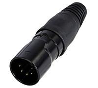 Rean AV RCX5M-Z-002-1 XLR mâle, droit Nombre de pôles: 5 1 pc(s)