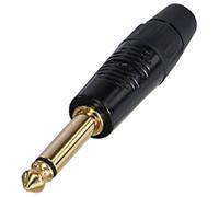 Rean AV RP2C-B Jack 6.35 mm mâle Nombre de pôles: 2 1 pc(s)