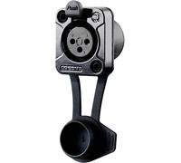 Rean AV RRX3F-Z-012-1 XLR embase femelle Nombre de pôles: 3 noir 1 pc(s)