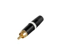 Rean by Neutrik NEUTRIK - FICHE CINCH (RCA) - CONTACTS DORES - BAGUE BLANC DE MARQUAGE