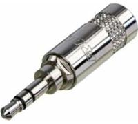 Rean by Neutrik REAN - FICHE DE RACCORD 3.5mm - 3 POINTS - BOÎTE MÉTALLIQUE AVEC CRIMP DE TRACTION