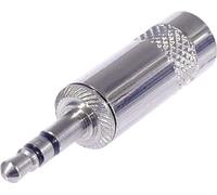 REAN - Fiche mini jack 3,5 stéréo pour cable ø4mm