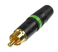 REAN Fiche RCA NYS373 par Neutrik verte RCA | NYS373-5