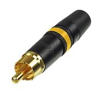 REAN Neutrik NYS373-4 Fiche RCA Jaune