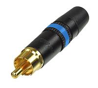 REAN Neutrik NYS373-6 Fiche RCA Bleu