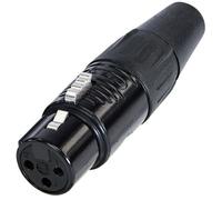 REAN RC3F-B connecteur XLR 3 broches femelle