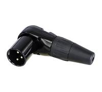 Rean RC3MR-B Connecteur XLR AV D'Angle Droit 3 Broches 1pc