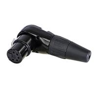 Rean RC5FR-B Connecteur XLR 5 Broches D'Angle Droit Connecteur Audio