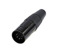 Rean RC5M-BAG Connecteur XLR 5 Broches Prise Droite 1 Pièce