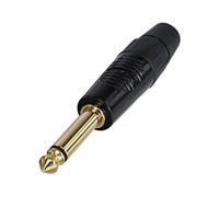 Rean RP2C-B Prise Audio 6,35mm 2 Broches 1pc Connecteur Durable