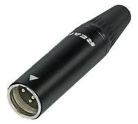 REAN RT3MC-B Mâle Minuscule XLR Connecteur Mini Micro Symetrique 3 Pôle Douille