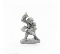 REAPER 1 x DANNIN DEEPAXE Female Dwarf Bones Figurine pour Jeux de Roles Plateau - 77700