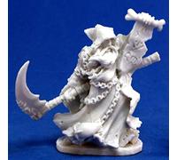 REAPER 1 x DARKRASP Priest du Chaos Bones Figurine pour Jeux de Roles Plateau - 77151
