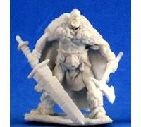REAPER 1 x THUND BLOODWRACK Barbare Bones Figurine pour Jeux de Roles Plateau - 77199