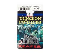 REAPER 6 x RATPELT Kobold Leaders Miniature Bones USA Dungeon Dwellers - Tabletop Figurine Role Playing Game Jeux de Role - 7053