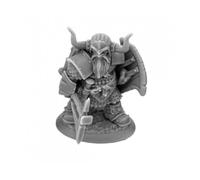 Reaper Dromn Ironsworn Figurine de guerrier nain miniature 25 mm Échelle héroïque Donjon Dwellers Miniatures