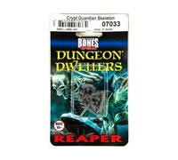 Reaper Miniatures 1 x Crypt Guardian Skeleton Bones USA Dungeon Dwellers - Tabletop Figurine Role Playing Game Jeux de Role - 7033