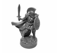 Reaper Miniatures Jaxon Figurine héroïque miniature du guerrier grec Noir 25 mm