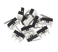 Reapyyt 10 pcs AC 125V 1A SPDT 1NO 1NC Momentary Long Hinge Lever Microtype Switch