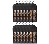 Reapyyt 12 Pièces Support D'Extension de Cheveux Rangement de Perruque pour Plusieurs Porte-Perruques de Perruque Stockage avec Cintre Stockage D'Extension de Cheveux