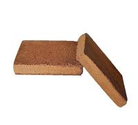 Reapyyt 2 pièces de fibres de coco biologiques pour plantes, de noix de coco biologique, de noix de coco comprimé biologique naturel
