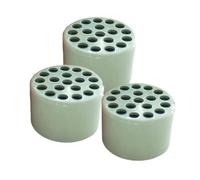 Reapyyt 3 Pièces Support de Tige D'Ikebana en Spirale, Grille Florale Réutilisable pour Vase, Façonneur de Fleurs pour Fleurs (Vert)